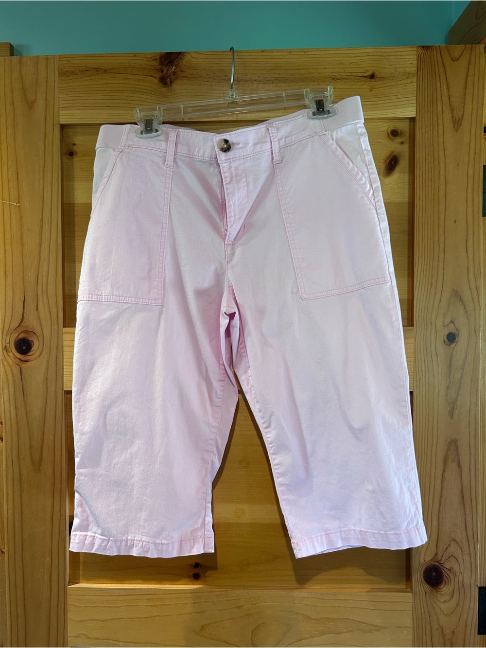 Lee Women's Light Pink Capris